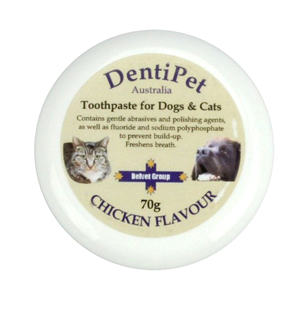 Dentipet Chicken-Flavoured Toothpaste for Cats and Dogs - 70g