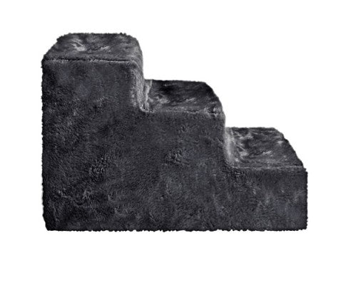 3 Step Dog Ladder Ramp Stairs w/ Washable Cover - Beige - House Of Pets Delight (HOPD)