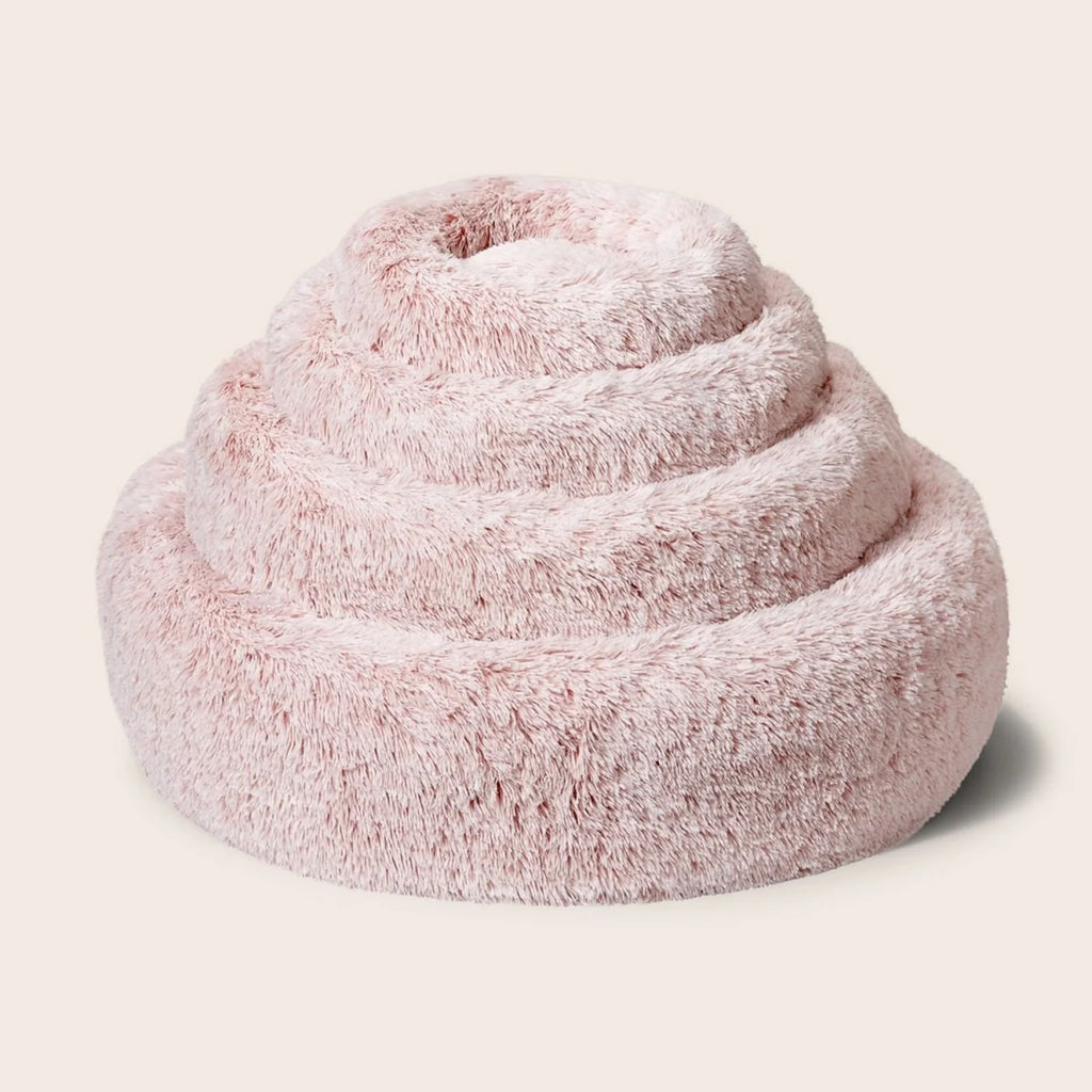 Calming Cuddler Dog Bed – Pink