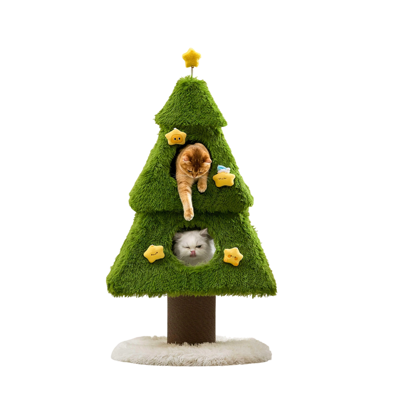 Christmas Loaf Cat Tree -117cm Height