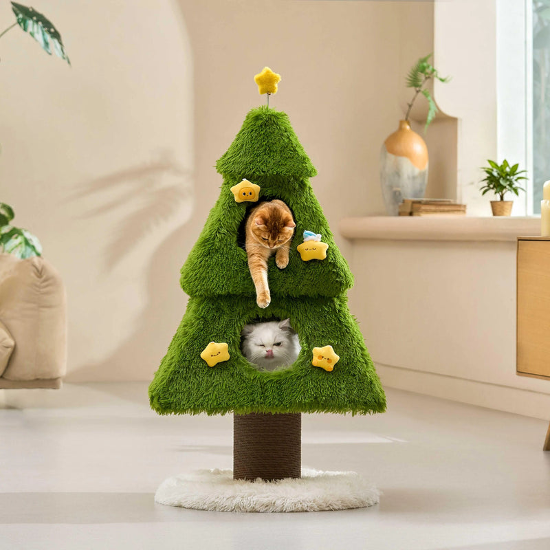 Christmas Loaf Cat Tree -117cm Height