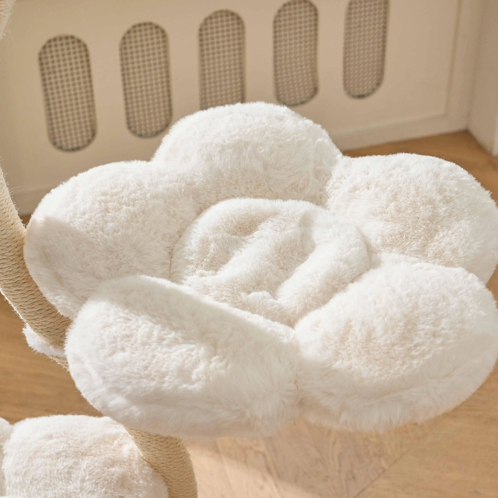 Fairy Cat Tower Deluxe 4-Tier Designer Flower Cat Tree - Aurora