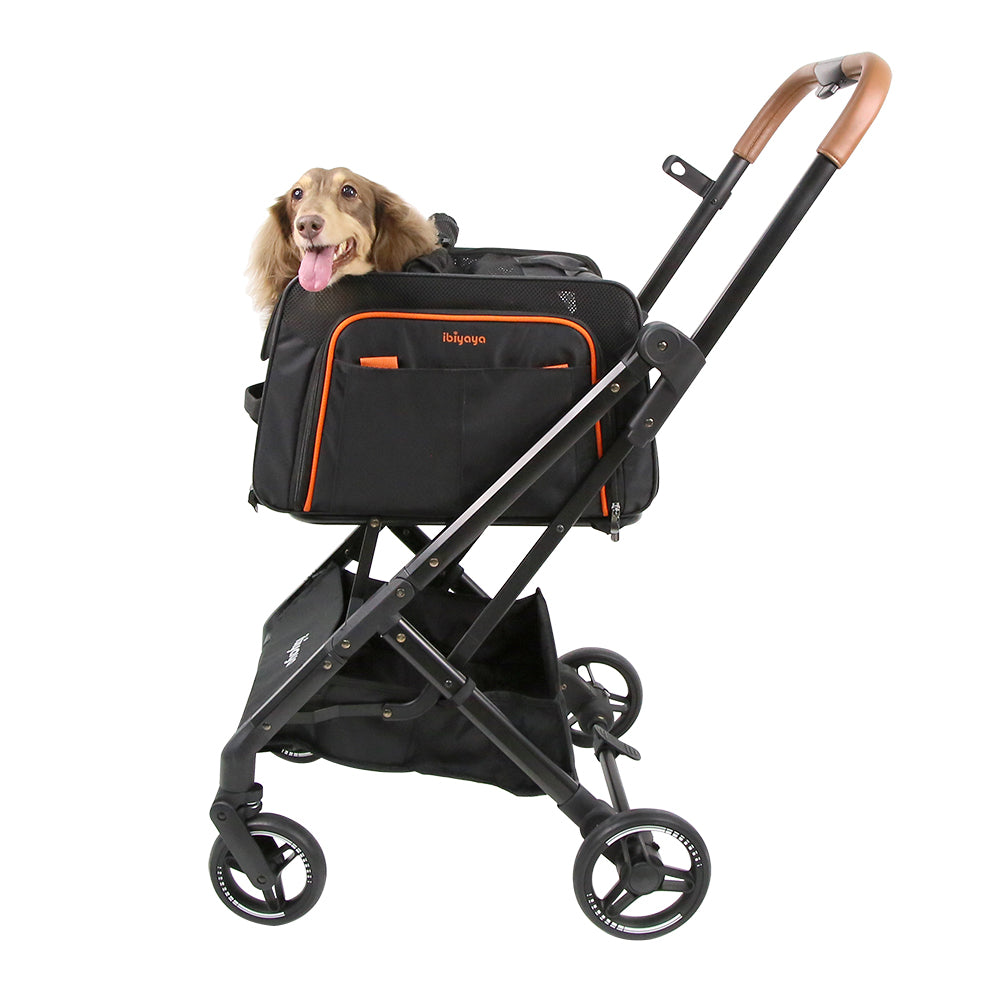 JetPaw: 3-in-One Pet Stroller with Removable Airline-Approved Carrier Expandable Rolling Pet Carrier-Backpack for Dogs & Cats