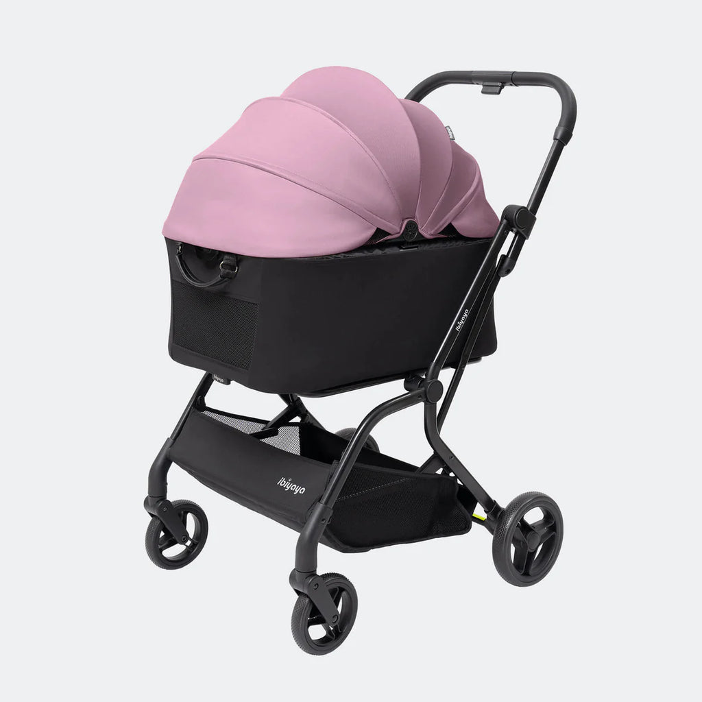 HUE-GO Detachable Pet Stroller & Capsule - Brick Red