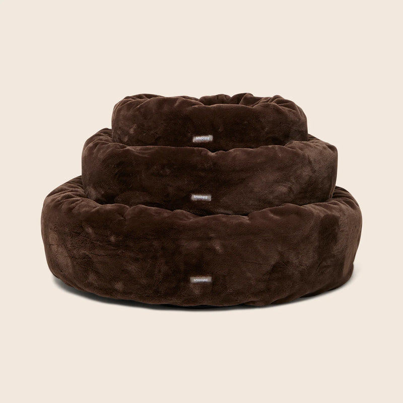 Snooza Luxe Fur Cuddler Hundebett – Blatt