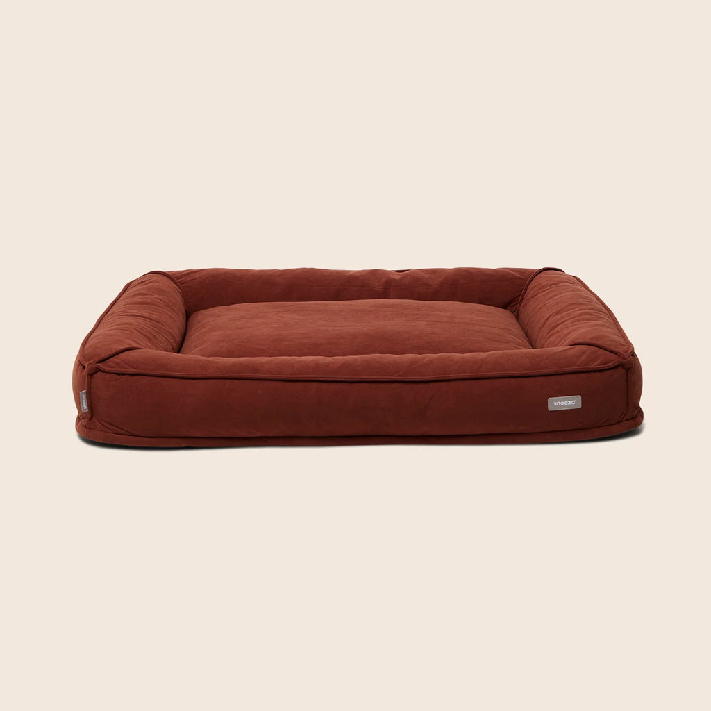 The Snug Dog Bed - Rust