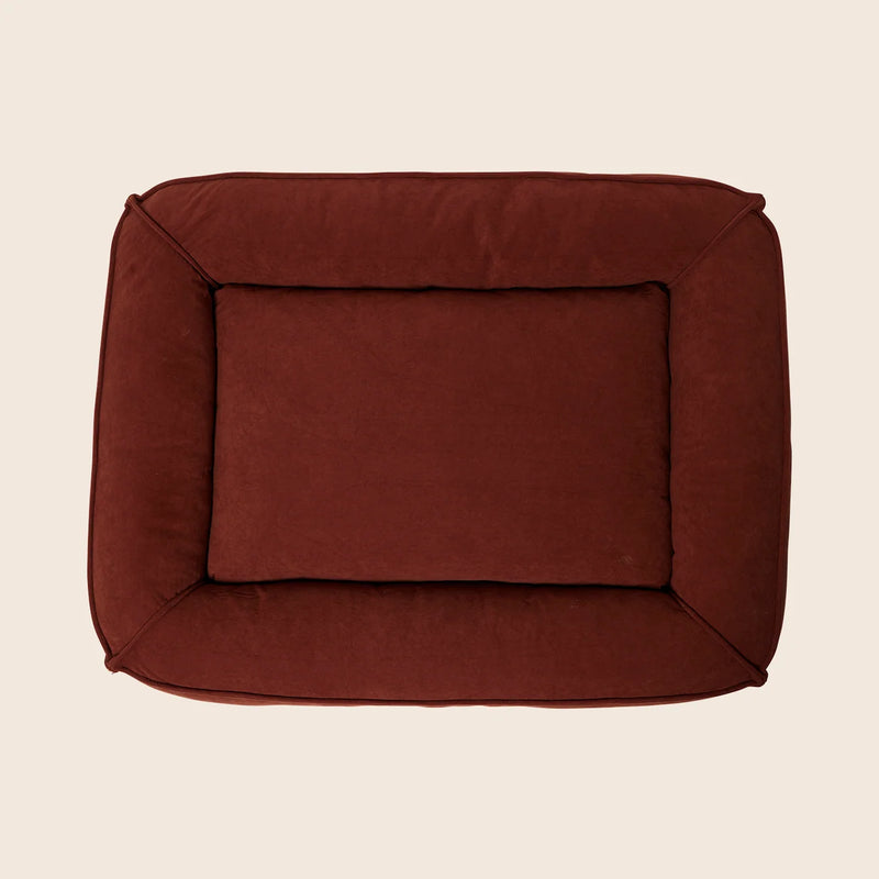 The Snug Dog Bed - Rust