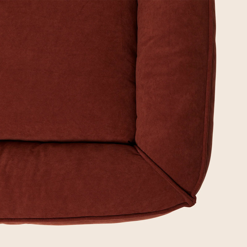 The Snug Dog Bed - Rust