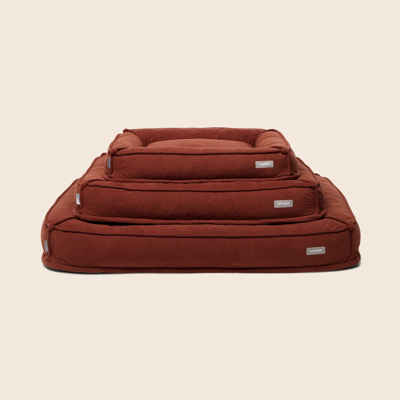 The Snug Dog Bed - Rust