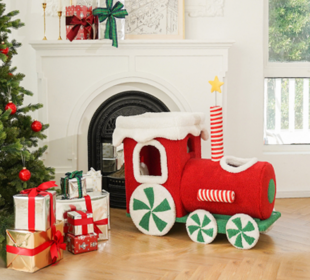 Limited Time - Christmas Gift Train Cat Tree