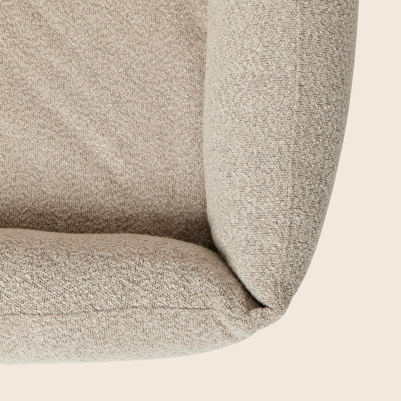 The Boucle Nest Dog Bed - Oat