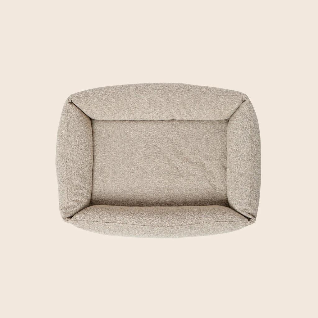 The Boucle Nest Dog Bed - Oat