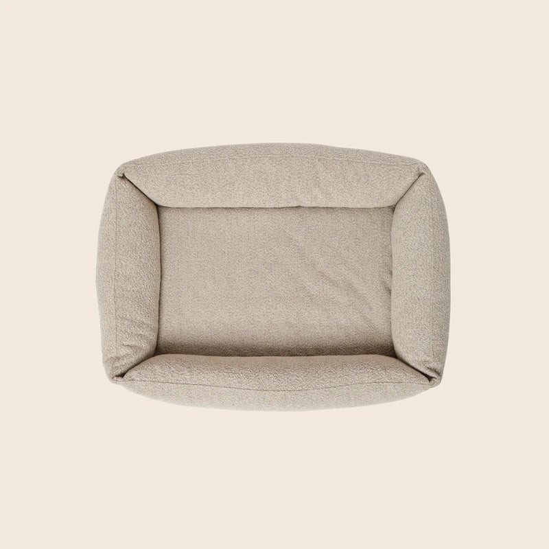 The Boucle Nest Dog Bed - Oat