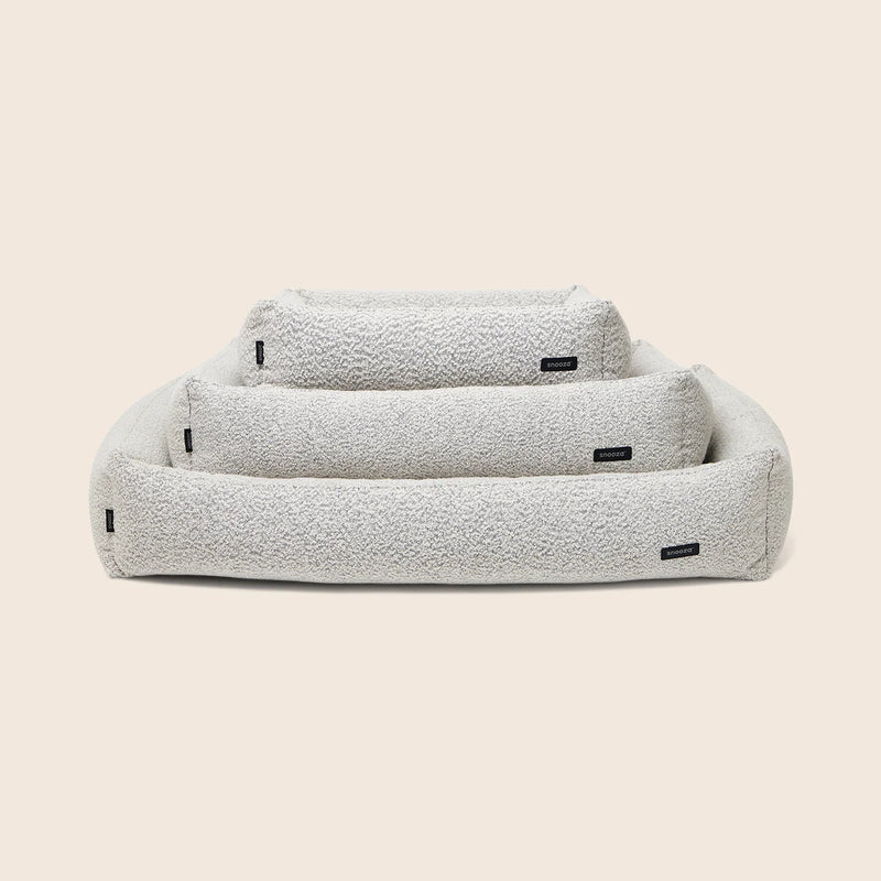 The Boucle Nest Dog Bed - Pepper