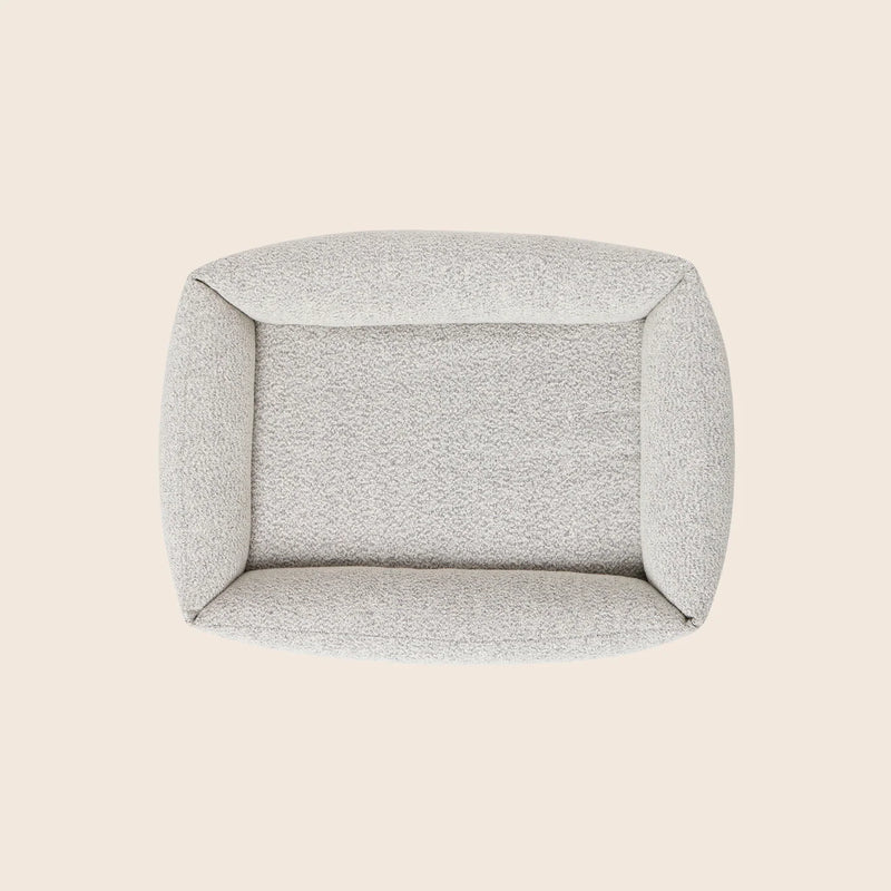The Boucle Nest Dog Bed - Pepper