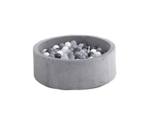 Dog Ball Play Pit in Grey