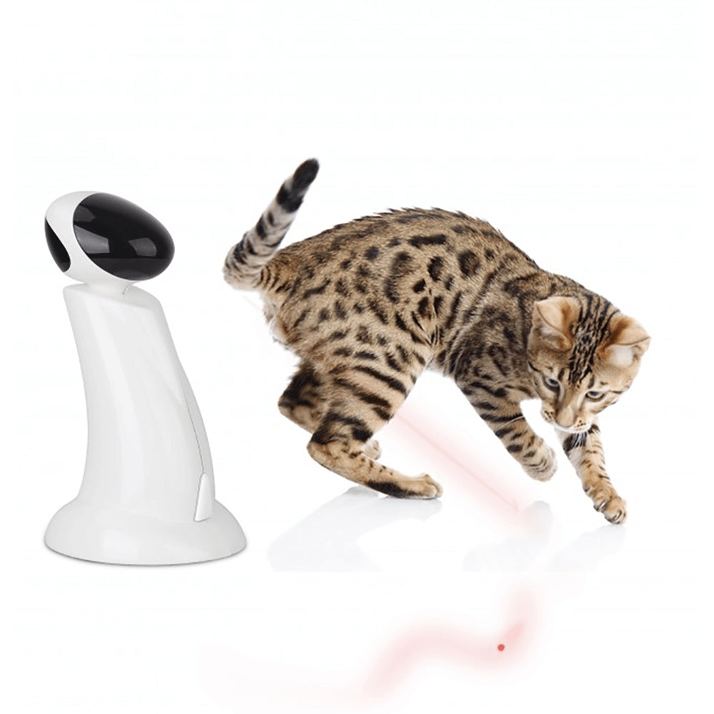 Laser Beam Cat Toy - Interactive Automatic Robot Pointer Pet Kitty Play