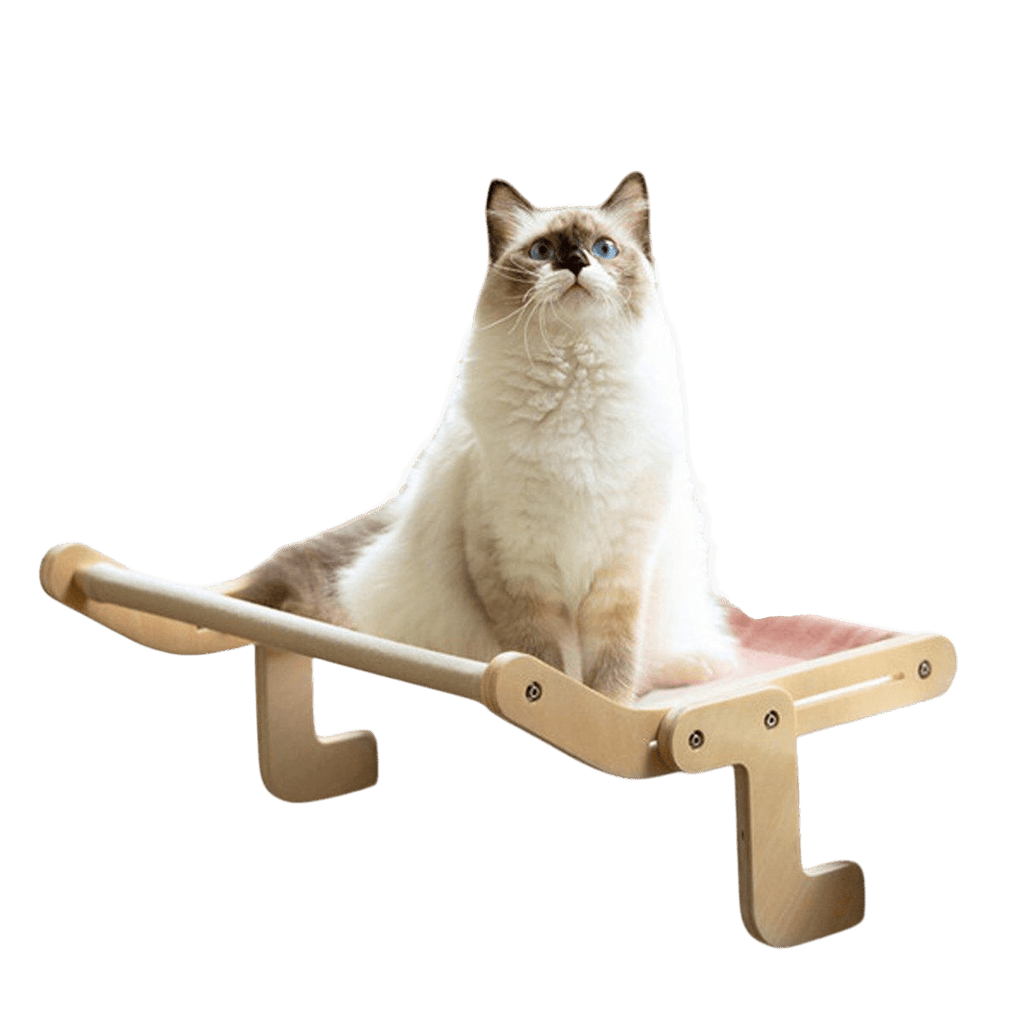 All Season Cat Window Hammock - Blue & Grey - House Of Pets Delight (HOPD)