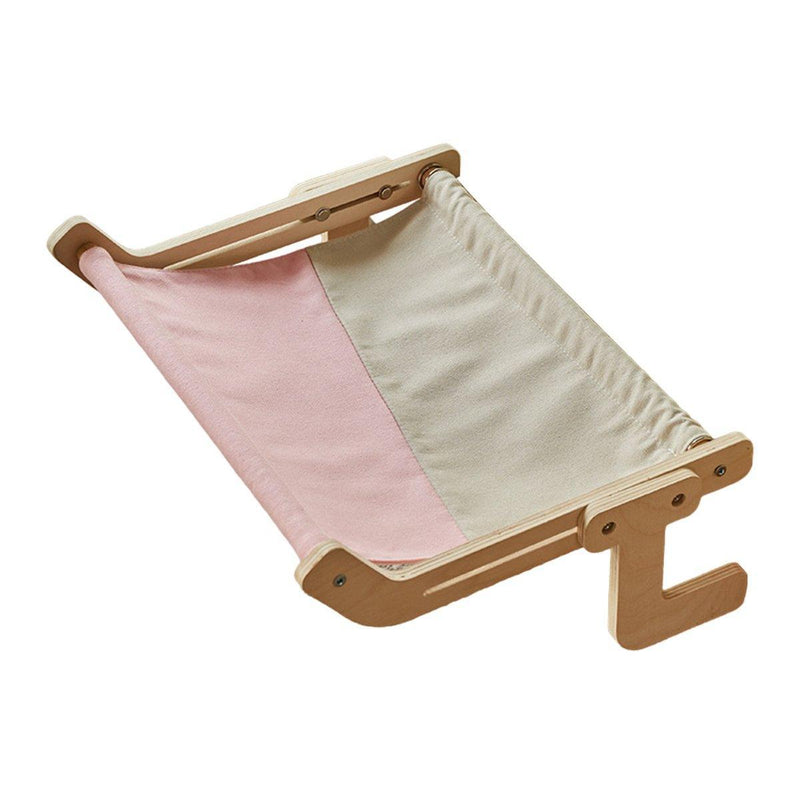 All Season Cat Window Hammock - Pink & Grey - House Of Pets Delight (HOPD)