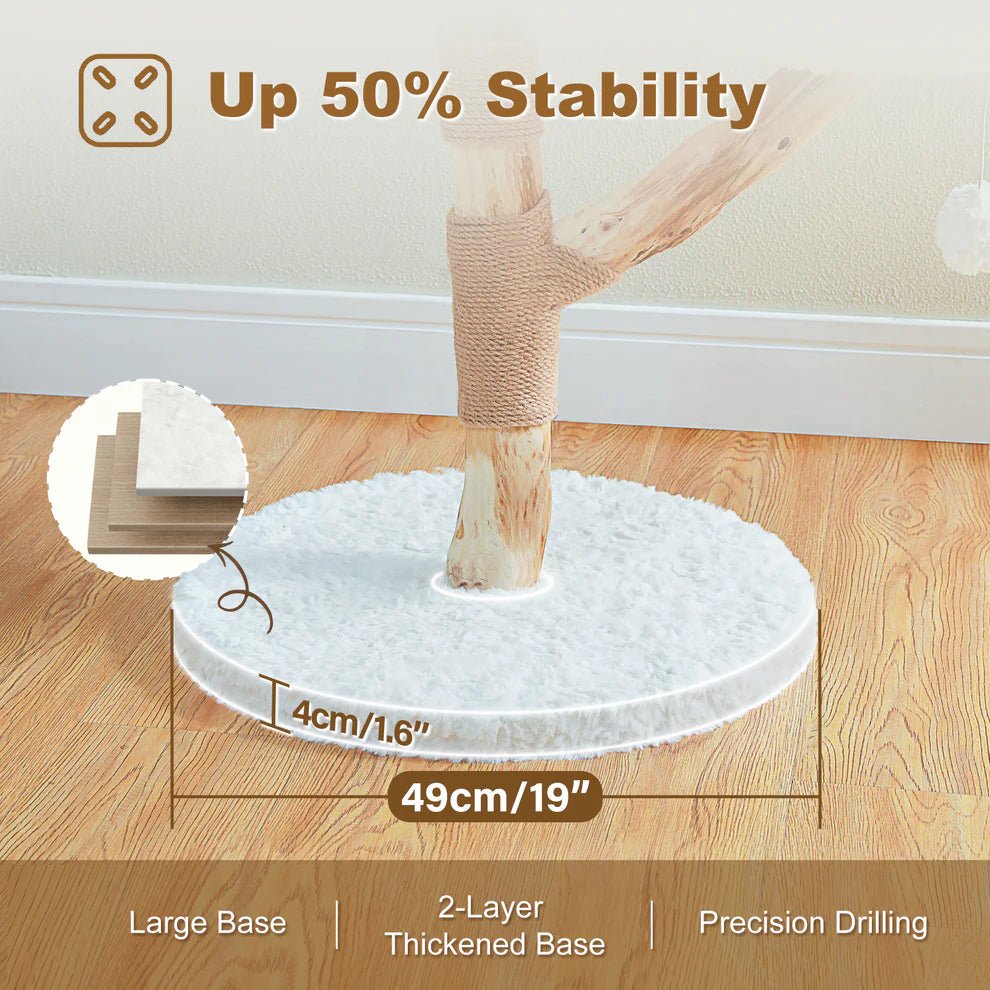 Blossom Cat Tree Real Wood - House Of Pets Delight (HOPD)