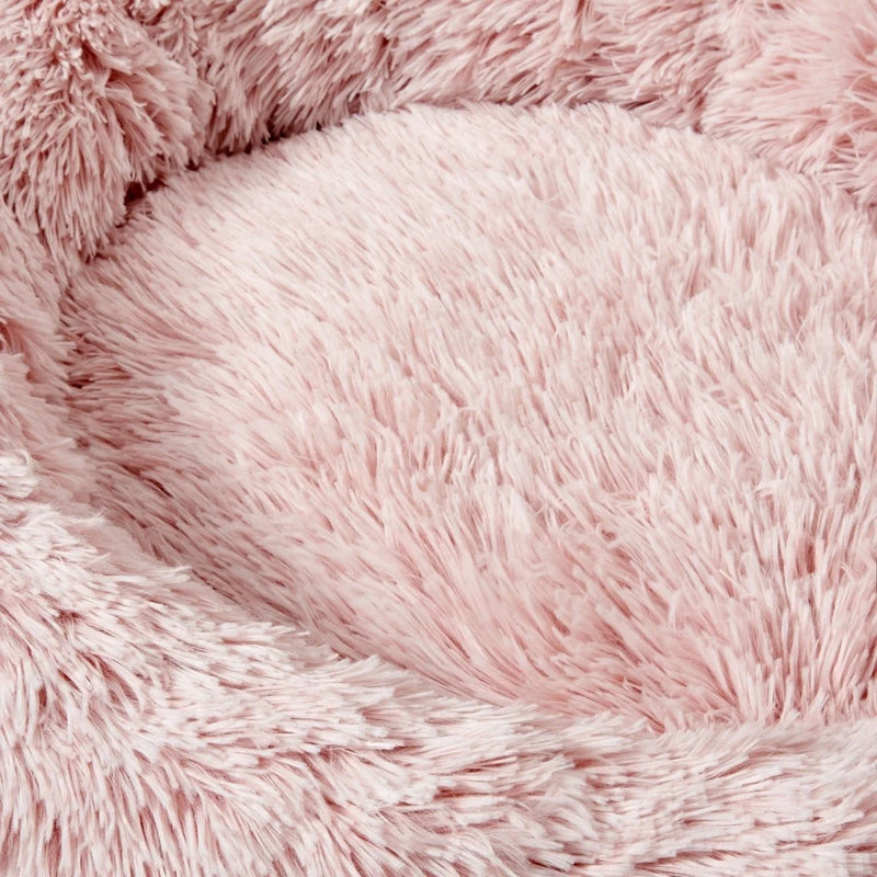 Calming Cuddler Dog Bed – Pink