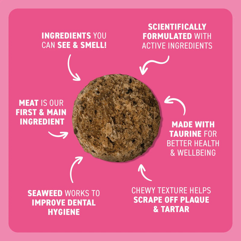 Cat Dental Bites Tuna Spirulina 80G - House Of Pets Delight (HOPD)