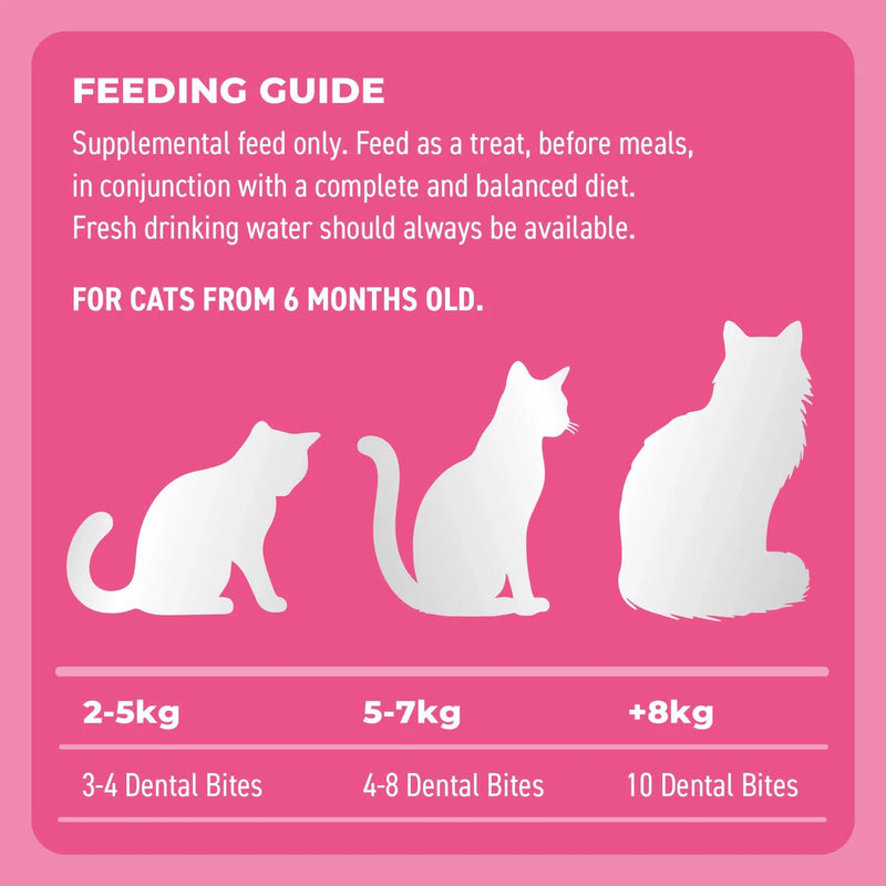 Cat Dental Bites Tuna Spirulina 80G - House Of Pets Delight (HOPD)