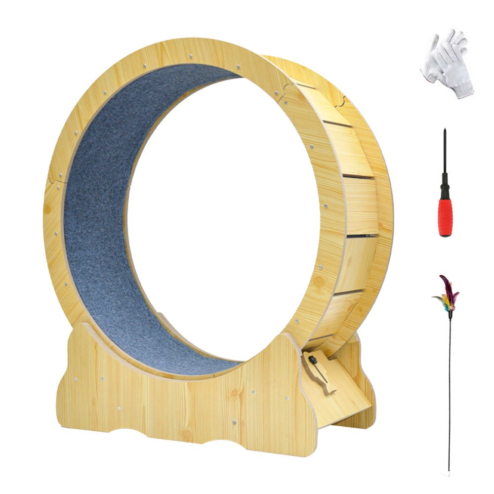 Cat Exercise Wheel Running Treadmill - >4kg Cats - House Of Pets Delight (HOPD)