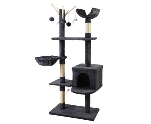 Cat Tree Scratching Post Condo House - House Of Pets Delight (HOPD)