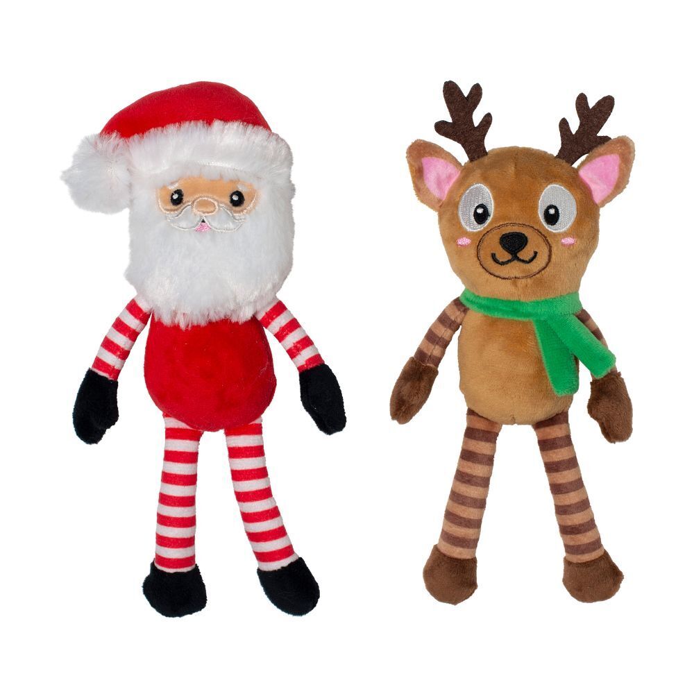 Christmas Friends At Frost Sight Plush Dog Toy - House Of Pets Delight (HOPD)