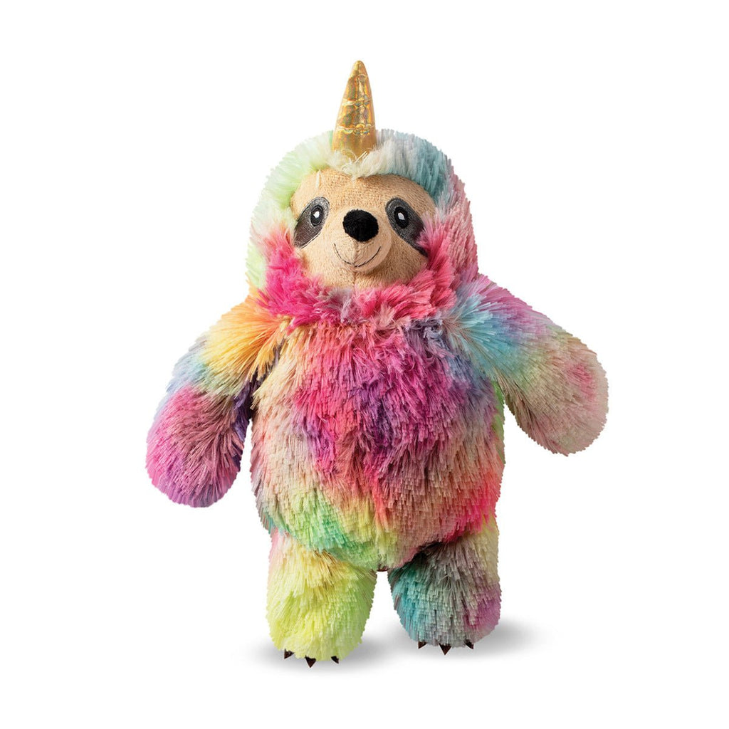 Confetti Betti Tie Dye Slothicorn Plush Squeaker Dog Toy - House Of Pets Delight (HOPD)