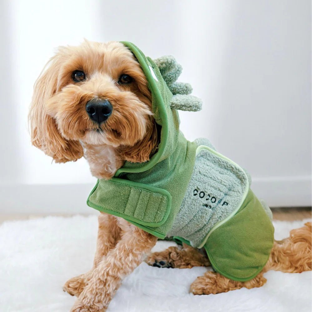Dinopup Drying Robe - House Of Pets Delight (HOPD)
