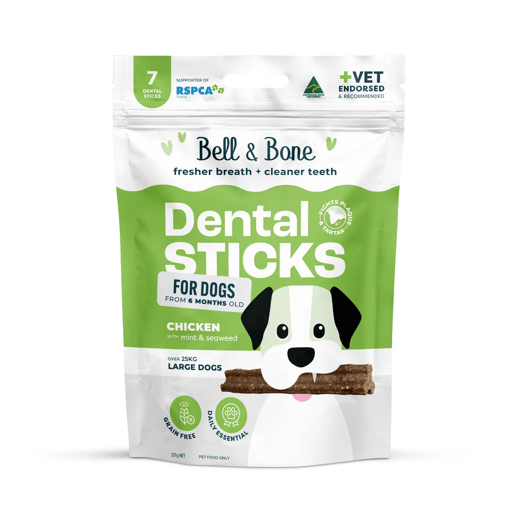 Dog Dental Sticks Chicken Mint & Seaweed - House Of Pets Delight (HOPD)