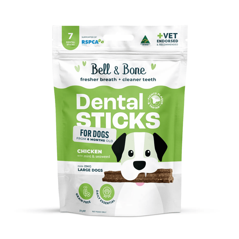 Dog Dental Sticks Chicken Mint & Seaweed - House Of Pets Delight (HOPD)