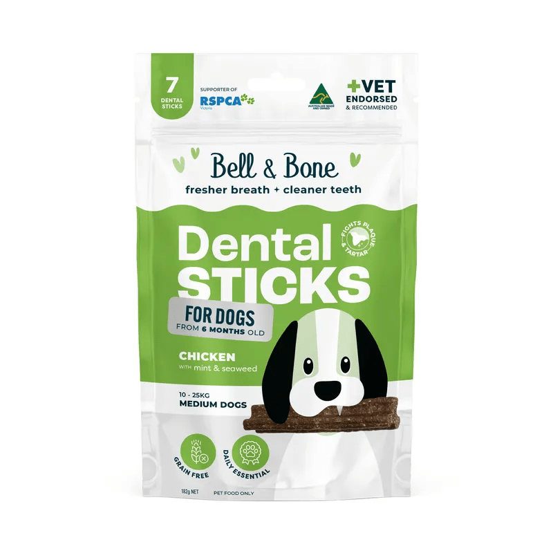 Dog Dental Sticks Chicken Mint & Seaweed - House Of Pets Delight (HOPD)