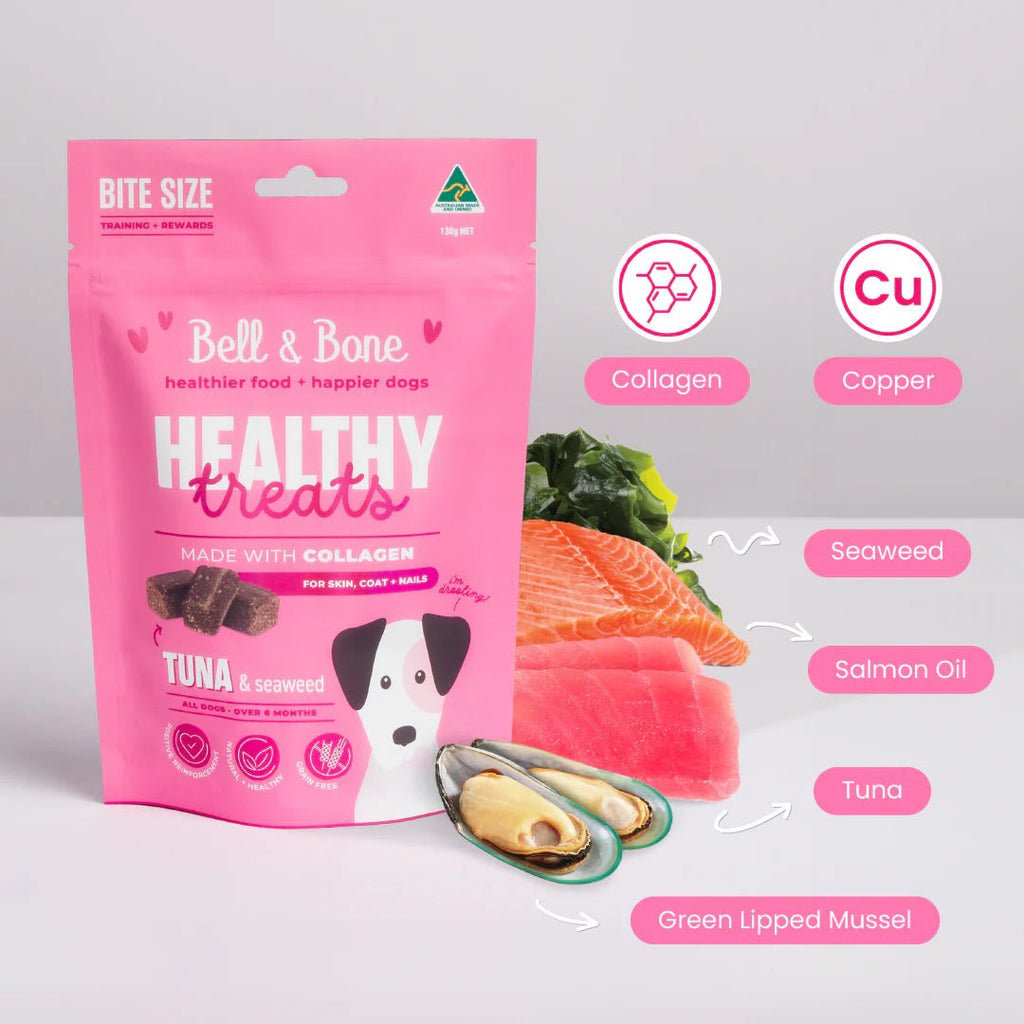 Dog Healthy Treats: Tuna & Seaweed for Skin, Coat & Nails - House Of Pets Delight (HOPD)