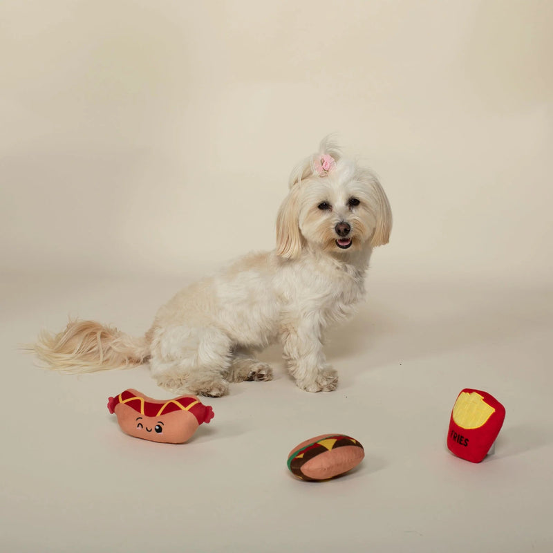 Fast Foodies Mini Dog Toy Set - House Of Pets Delight (HOPD)