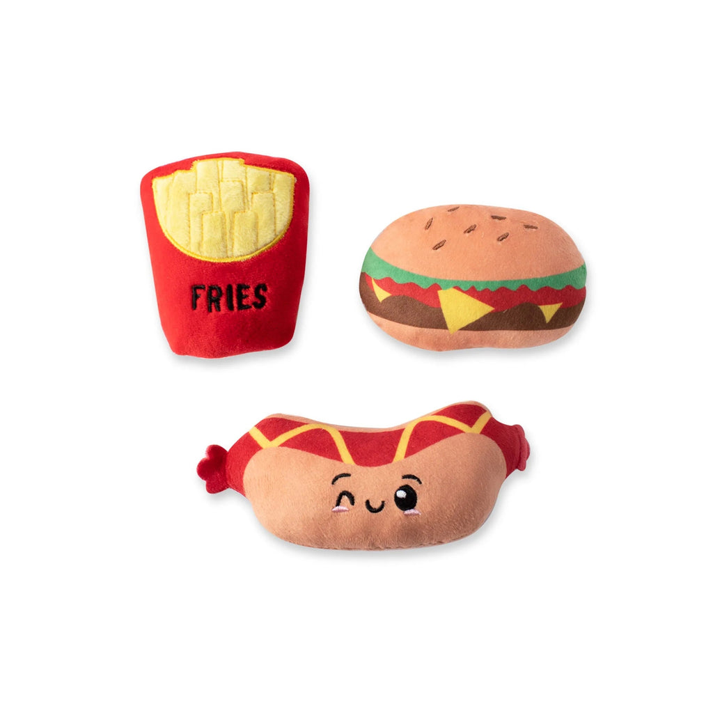 Fast Foodies Mini Dog Toy Set - House Of Pets Delight (HOPD)
