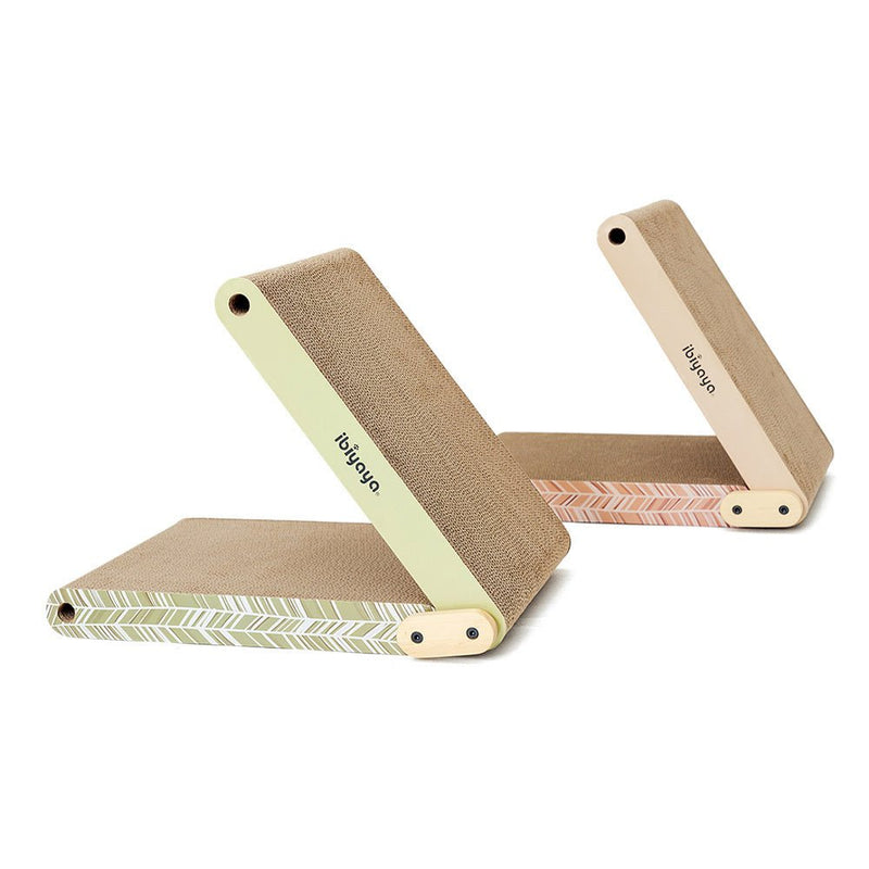 Fold - Out Cardboard Cat Scratcher - Cinnamon - House Of Pets Delight (HOPD)