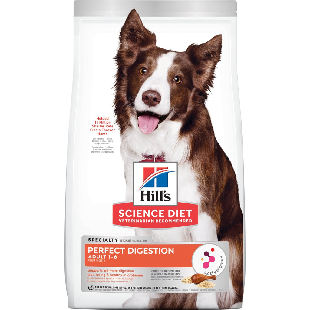 Hill's Science Diet Adult (1 - 6) Perfect Digestion Dry Dog Food - House Of Pets Delight (HOPD)