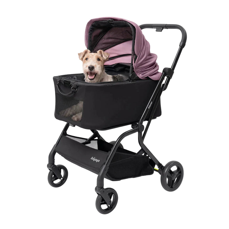HUE-GO Detachable Pet Stroller & Capsule - Stone Grey - House Of Pets Delight (HOPD)
