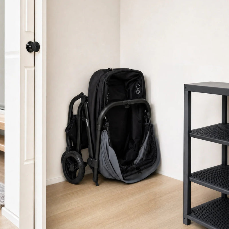 HUE-GO Detachable Pet Stroller & Capsule - Stone Grey - House Of Pets Delight (HOPD)