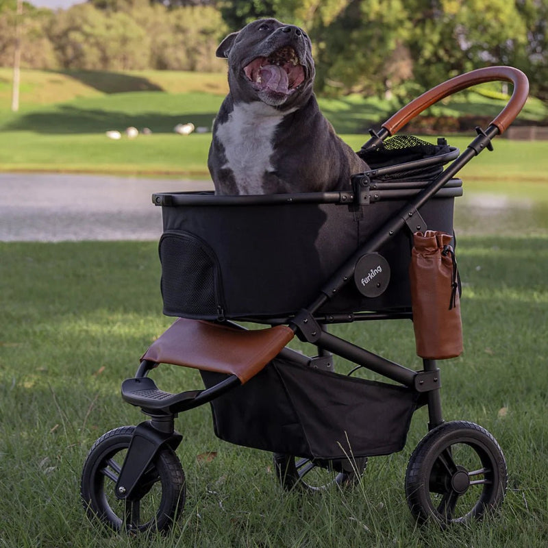 Jogger Pet Pram / Stroller - Black - House Of Pets Delight (HOPD)