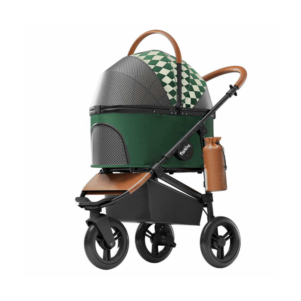 Jogger Pet Pram / Stroller - Green - House Of Pets Delight (HOPD)