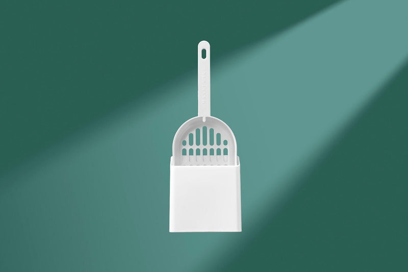 Long - Handle Cat Litter Scoop White - House Of Pets Delight (HOPD)
