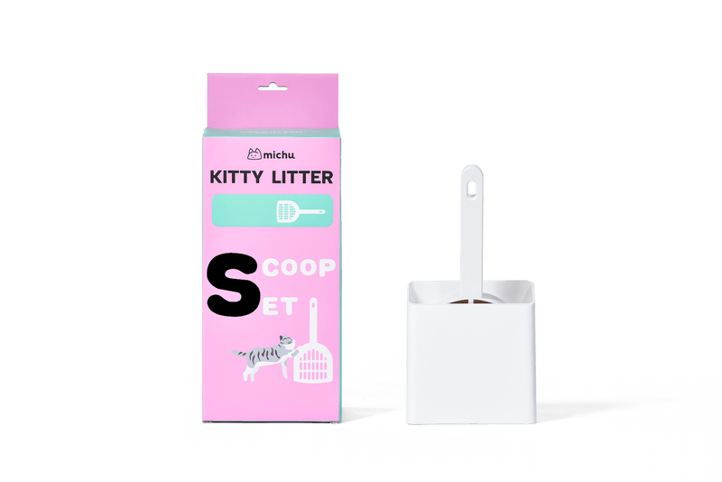 Long - Handle Cat Litter Scoop White - House Of Pets Delight (HOPD)