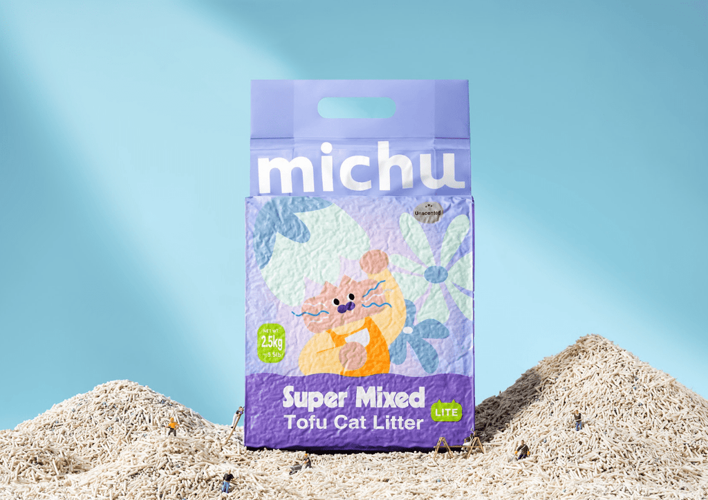 Mixed Tofu Cat Litter Lite 6L – Flushable, Eco - Friendly & Odour Control - House Of Pets Delight (HOPD)