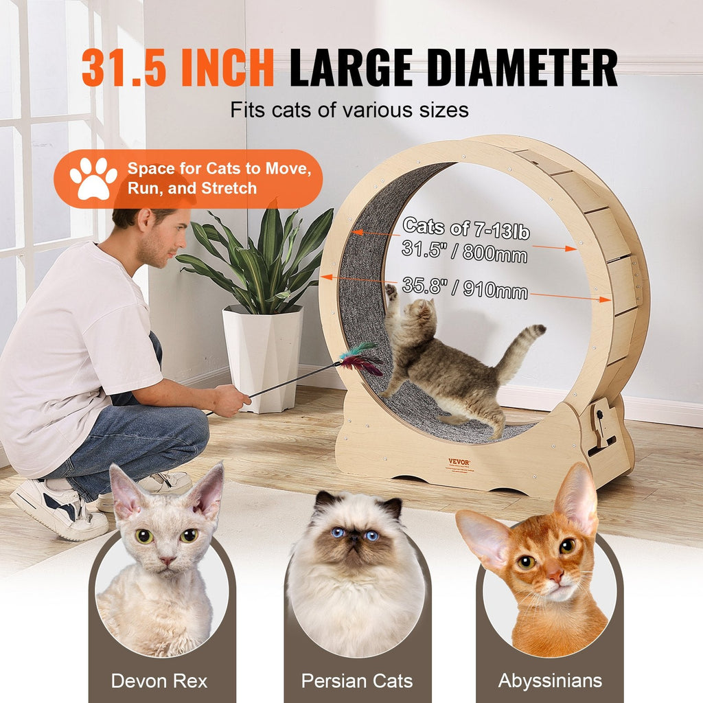 Noise Reduction Pet Treadmill - for Small Dogs & Cats - House Of Pets Delight (HOPD)