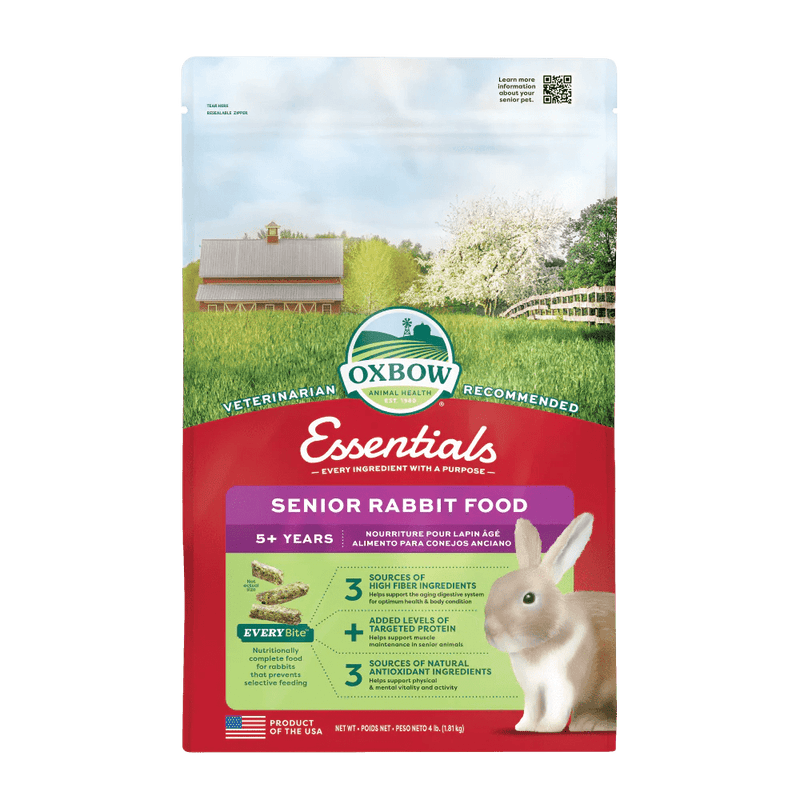 Oxbow Essentials Senior Rabbit Food 1.8KG - House Of Pets Delight (HOPD)
