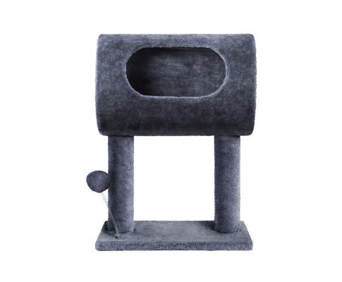 Pet Cat Tree Tunnel Scratcher 53cm - House Of Pets Delight (HOPD)